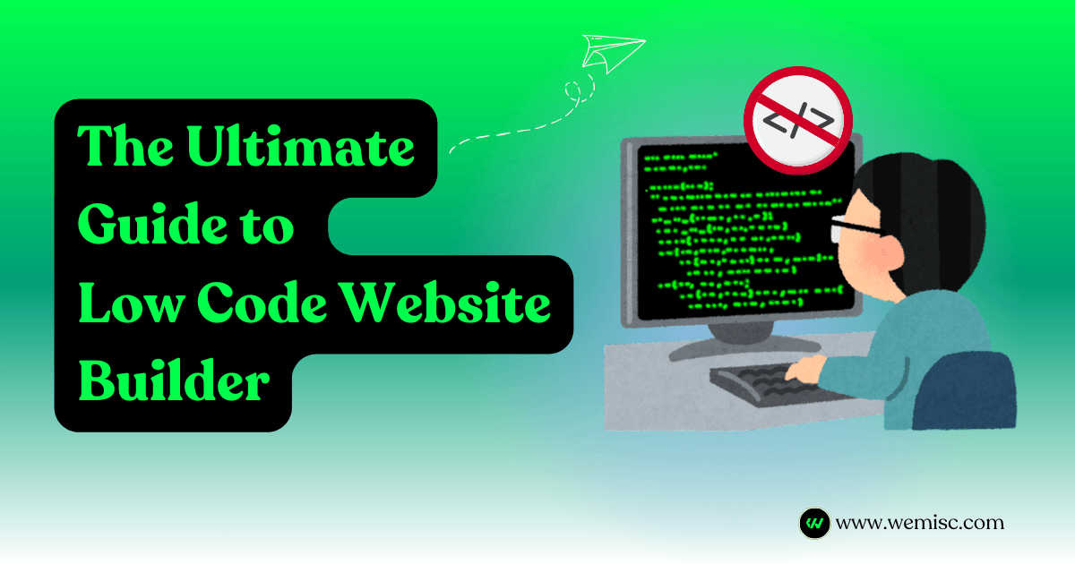 low code website builder