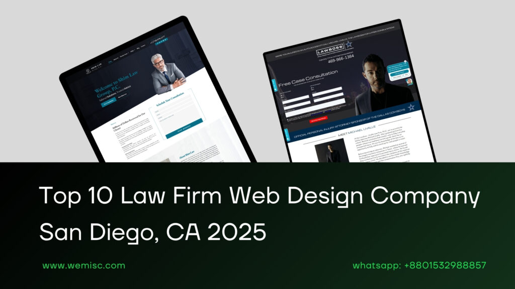 Top 10 Law Firm Web Design Company San Diego