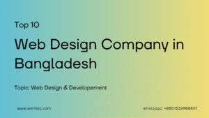 Web design company in Bangladesh 